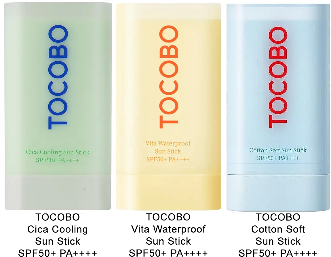 СПФ-кстики от TOCOBO