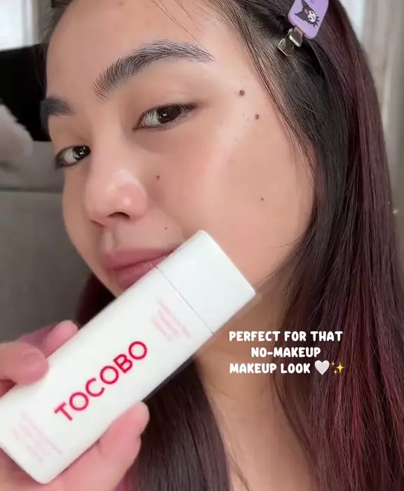 Текстура спф-крему TOCOBO Vita Tone Up Sun Cream SPF50+ PA++++