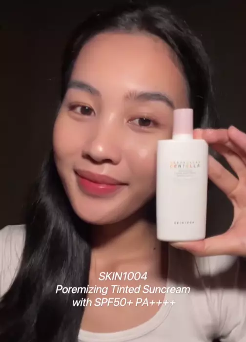 СПФ-крем SKIN1004 Madagascar Centella Poremizing Tinted Sun Cream