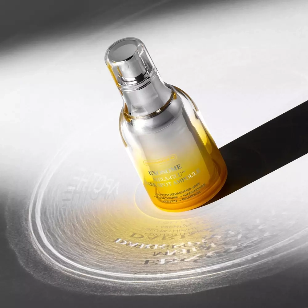 Сироватка освітлююча проти пігментних плям з екзосомами - APOTHE Exosome Mela-Glu Dark Spot Ampoule, 30 мл - фото N3