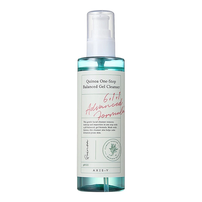 Универсальный гель для умывания с киноа - AXIS-Y Quinoa One Step Balanced Gel Cleanser, 180 мл - фото N1