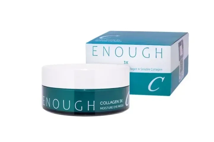 Гидрогелевые патчи для век с коллагеном - Enough Collagen 3X Moisture Eye Patch, 60 шт - фото N2