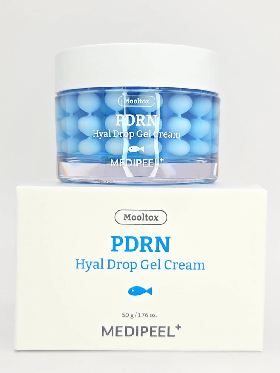 Зволожуючий крем-гель із PDRN - Medi peel Mooltox PDRN Hyal Drop Gel Cream, 50 г - фото N2