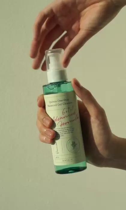 Гель для умывания AXIS-Y Quinoa One Step Balanced Gel Cleanser