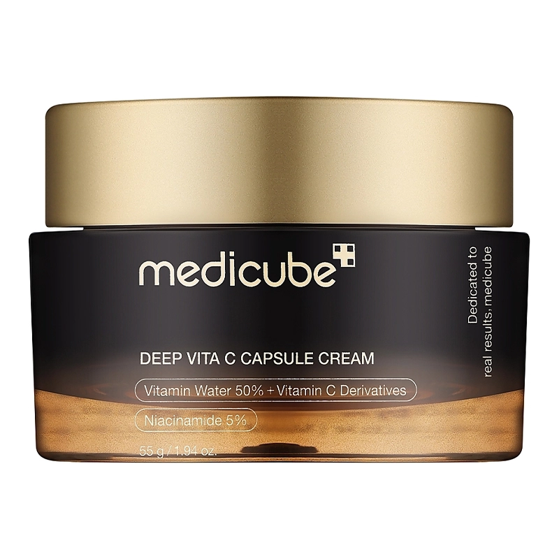 Крем осветляющий с витамином С - MEDICUBE Deep Vita C Capsule Cream, 55 мл - фото N1