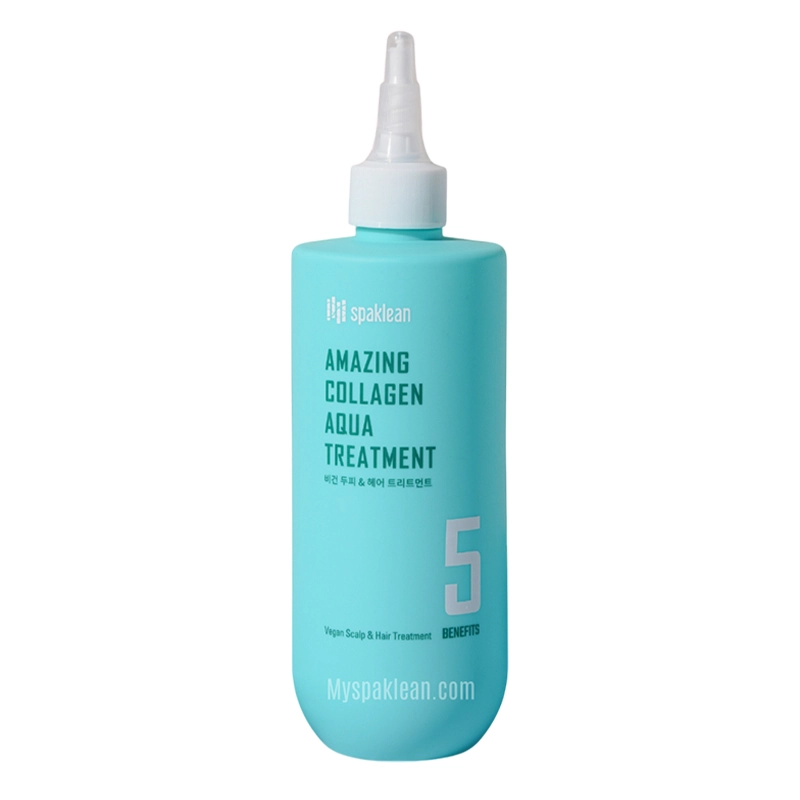 Бальзам-филлер для волос с коллагеном - SPAKLEAN Amazing Collagen Aqua Treatment, 300 мл - фото N1
