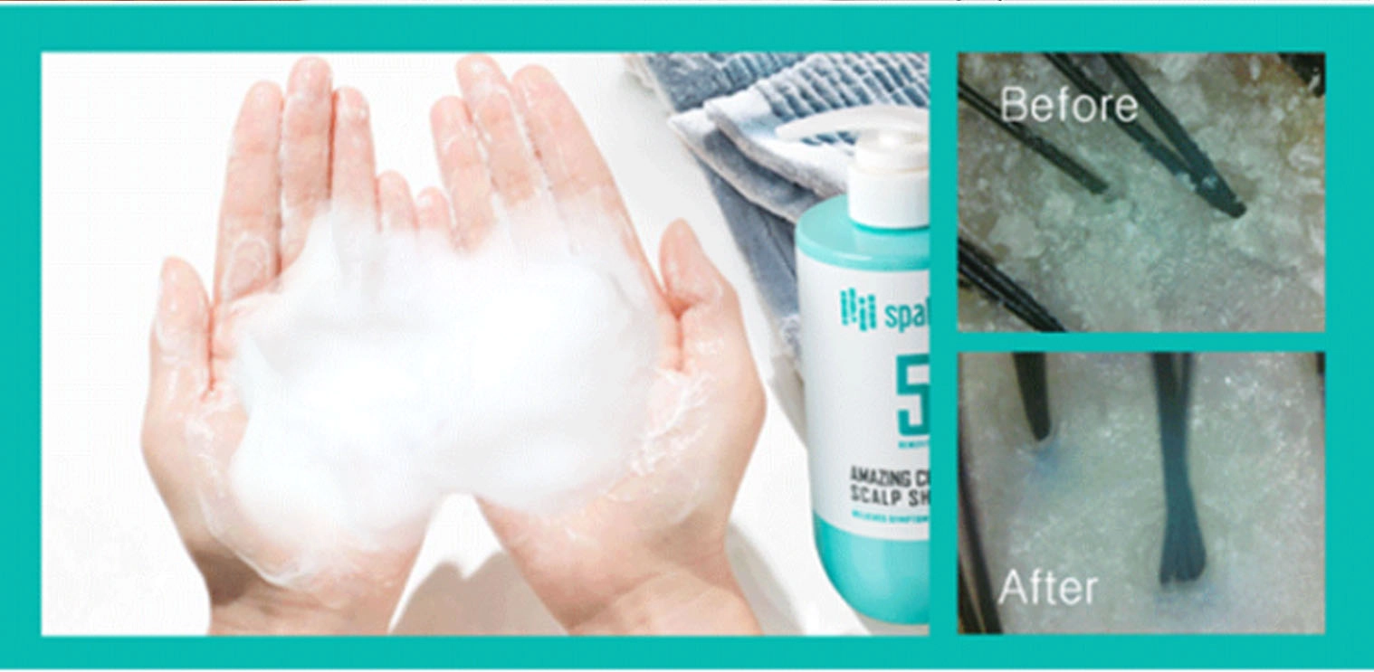 Шампунь увлажняющий с коллагеном - SPAKLEAN Amazing Collagen Scalp Shampoo, 500 мл - фото N2
