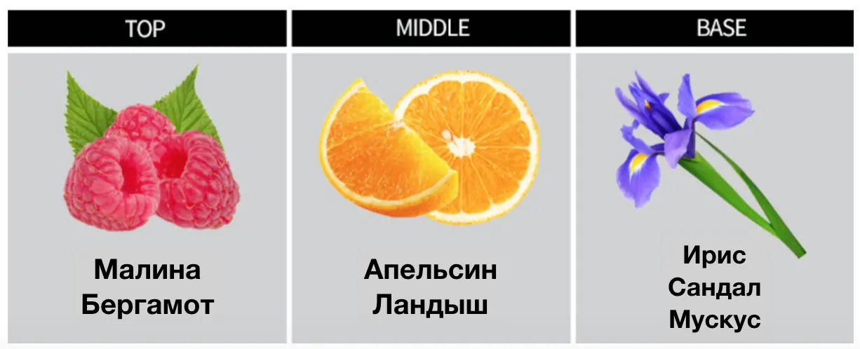 Парфюмированная композиция геля для душа Kiss by Rosemine Fragrance Oil Wash Oh, Fresh Forever