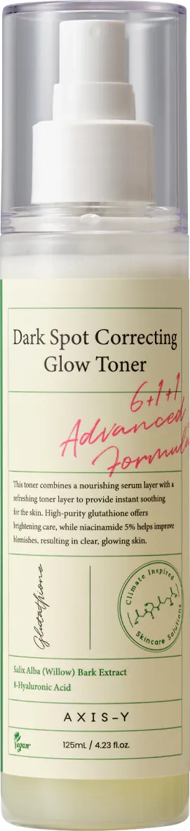 Освітлюючий тонер-міст з ніацинамідом 5% - AXIS-Y Dark Spot Correcting Glow Toner, 125 мл - фото N1