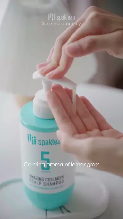 Увлажняющий шампунь SPAKLEAN Amazing Collagen Scalp Shampoo
