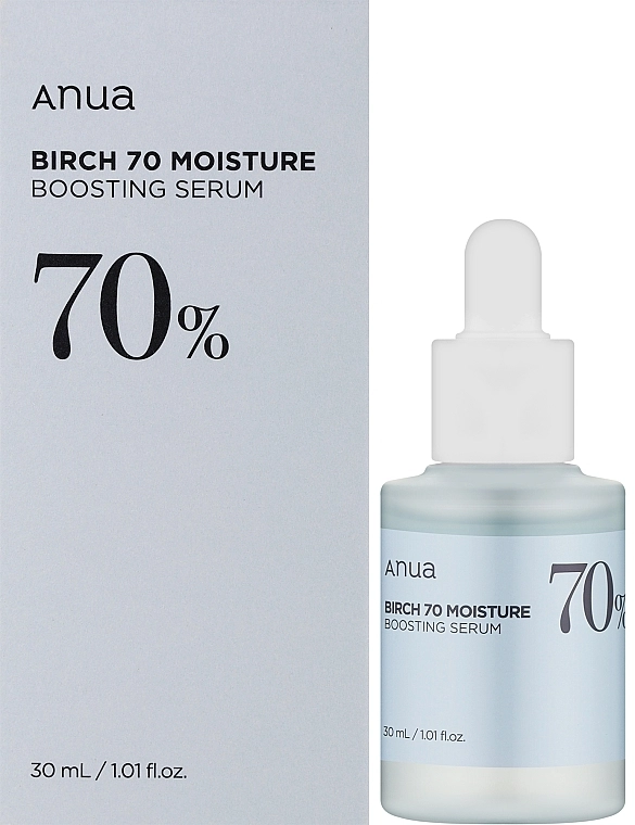 Зволожуюча сироватка для обличчя з березовим соком - ANUA Birch Moisture Boosting Serum, 30 мл - фото N2