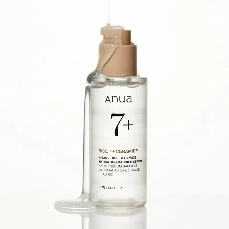 Керамидная сыворотка для укрепления кожного барьера - ANUA Rice 7 Ceramide Hydrating Barrier Serum, 50 мл - фото N3