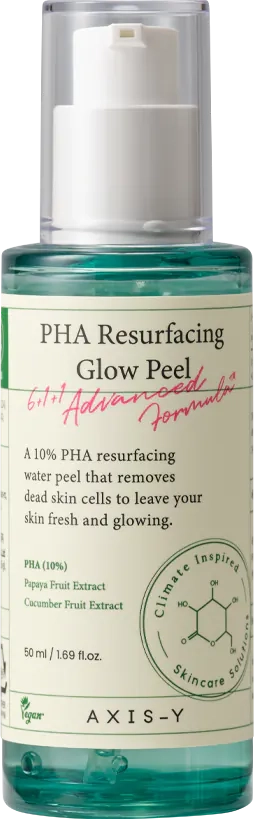 Гель-пилинг для лица с PHA-кислотами - AXIS-Y PHA Resurfacing Glow Peel, 50 мл - фото N1