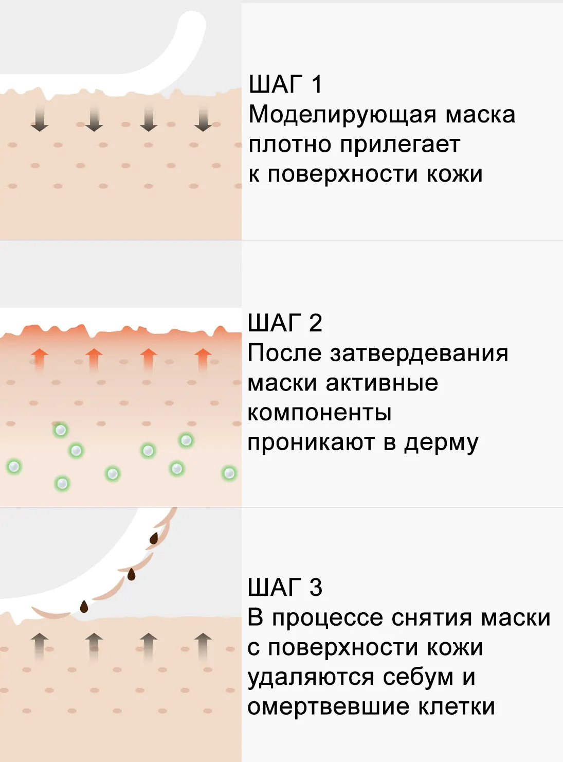 Как работает альгинатная маска VT Cosmetics Reedle Shot Modeling Pack