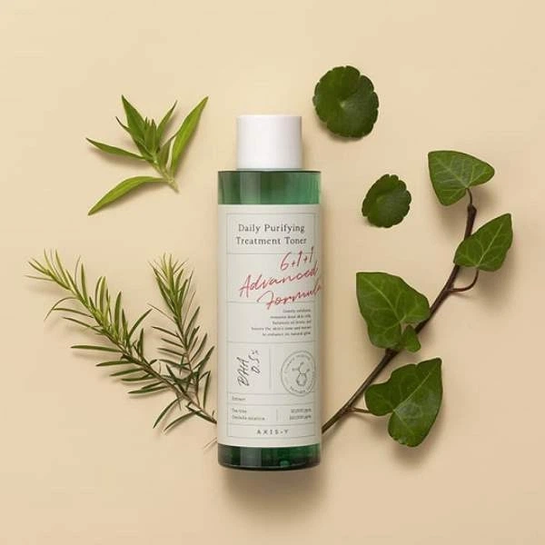 Тонер для проблемной кожи с центеллой и BHA-кислотой - AXIS-Y Daily Purifying Treatment Toner, 200 мл - фото N4