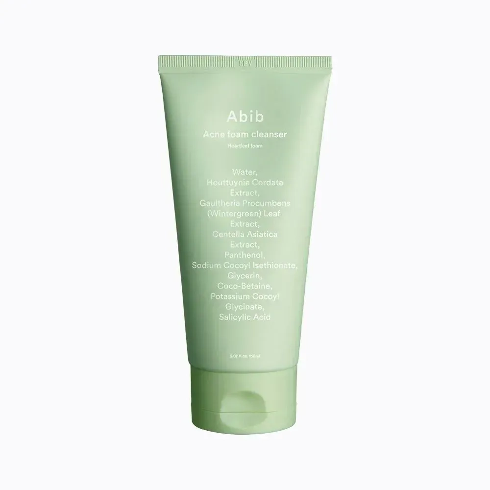Гипоаллергенная пенка для умывания против акне - ABIB Acne Foam Cleanser Heartleaf Foam, 150 мл - фото N1