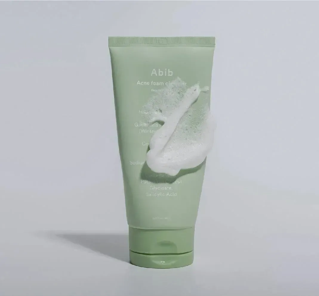 Гипоаллергенная пенка для умывания против акне - ABIB Acne Foam Cleanser Heartleaf Foam, 150 мл - фото N2