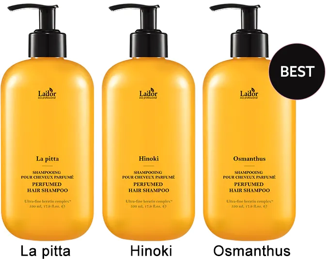 Серія парфумованих шампунів La'dor Perfumed Hair Shampoo