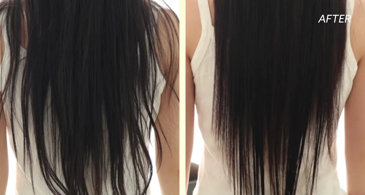 Волосся після використання шампуня La'dor Perfumed Hair Shampoo