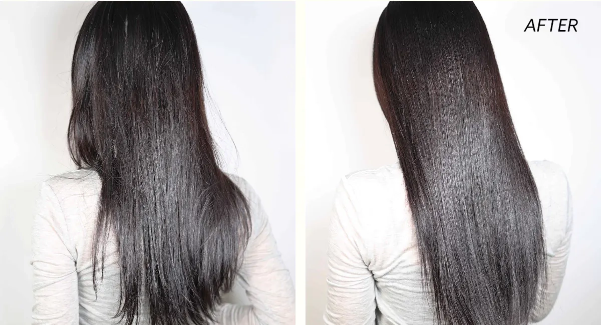 Волосся після використання шампуня La'dor Perfumed Hair Shampoo