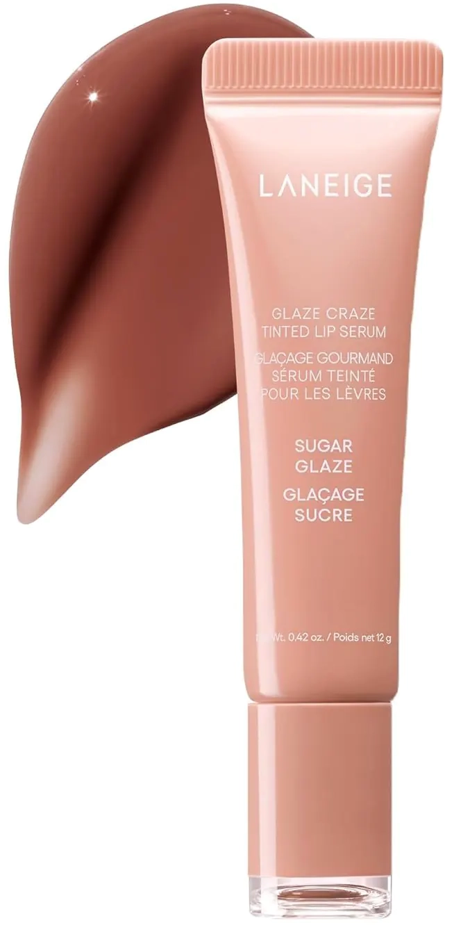 Тінт-сироватка для губ "Бежевий нюд" - Laneige Glaze Craze Tinted Lip Serum Sugar Glaze, 12 г - фото N1