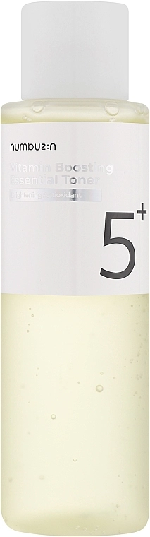 Восстанавливающий тонер для лица - NUMBUZIN No.5 Vitamin Boosting Essential Toner, 200 мл - фото N1
