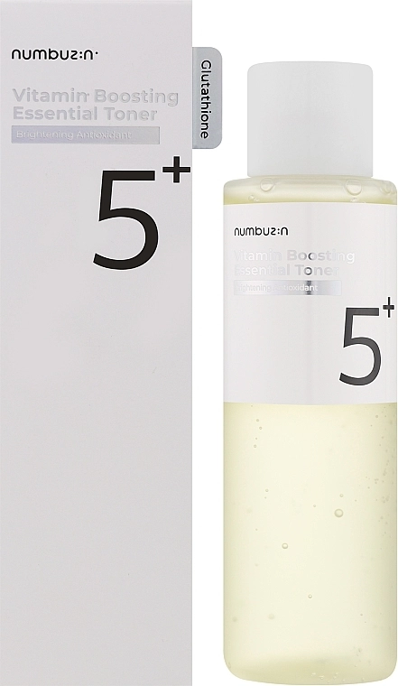 Восстанавливающий тонер для лица - NUMBUZIN No.5 Vitamin Boosting Essential Toner, 200 мл - фото N2