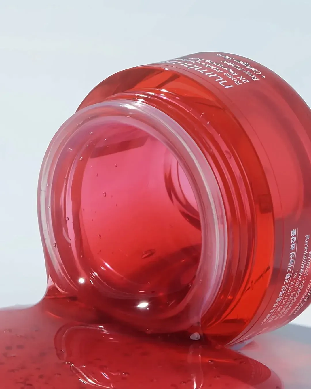 Концентрированная сыворотка для лица с пептидами - NUMBUZIN No.2 Rose PDRN Collagen 2X Plumping Serum, 30 мл - фото N4