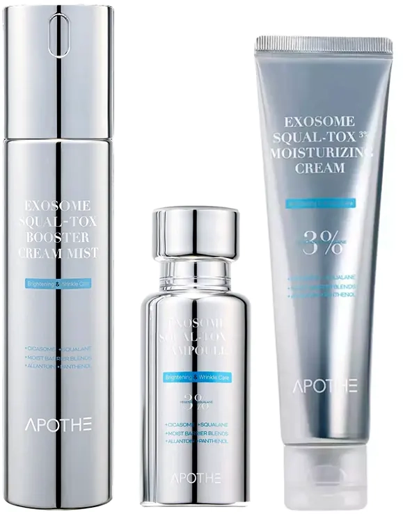 Увлажняющая серия продуктов APOTHE Exosome Squal-Tox
