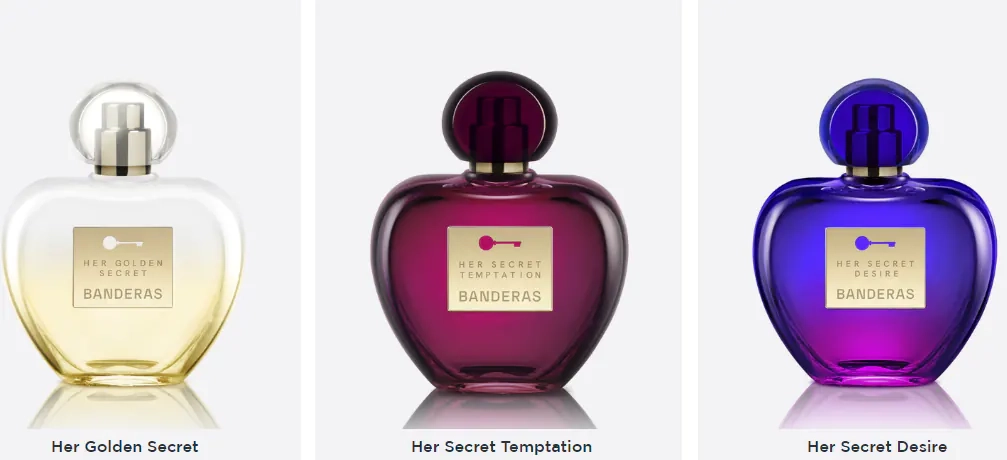 Коллекция ароматов Antonio Banderas Her Secret