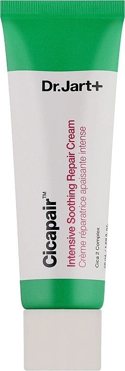 Інтенсивно заспокійливий та регенеруючий крем - Dr. Jart Cicapair Intensive Soothing Repair Cream, 50 мл - фото N1