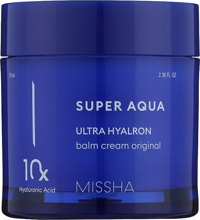 Увлажняющий крем-бальзам для лица - Missha Super Aqua Ultra Hyalron Balm Cream Original, 70 мл - фото N1