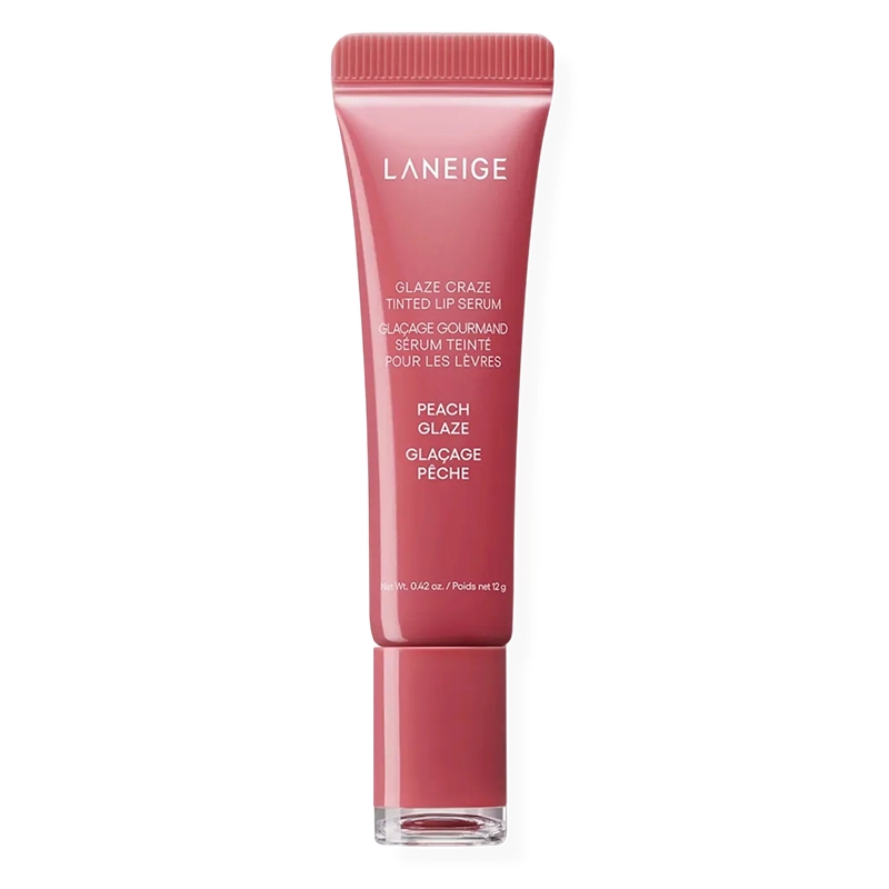 Тинт-сыворотка для губ "Персиково-коралловый" - Laneige Glaze Craze Tinted Lip Serum Peach Glaze, 12 г - фото N2