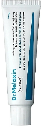 Крем для лица от пигментации с транексамовой кислотой - Dr.Melaxin TX-Cream, 50 мл - фото N1