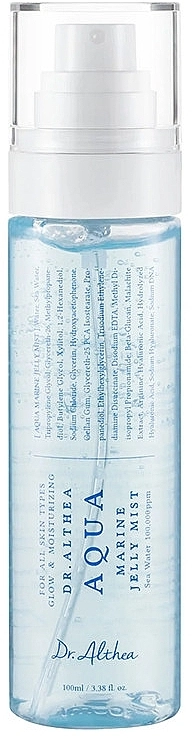 Зволожуючий міст-желе для обличчя - Dr. Althea Aqua Marine Jelly Mist, 100 мл - фото N1