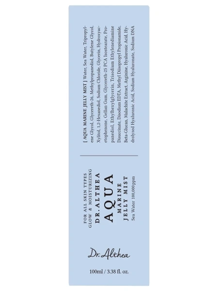 Зволожуючий міст-желе для обличчя - Dr. Althea Aqua Marine Jelly Mist, 100 мл - фото N2