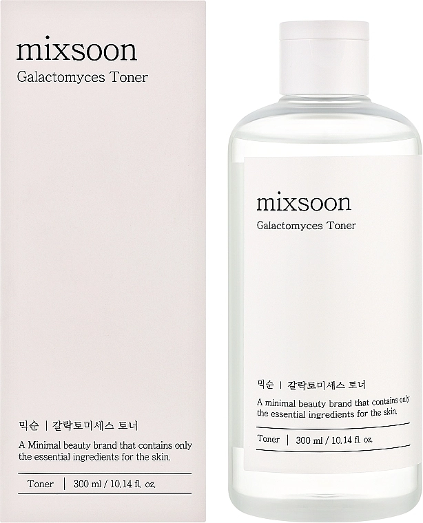 Тонер с галактомиссисом для лица - MIXSOON Galactomyces Toner, 300 мл - фото N2