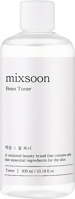 Тонер для лица с экстрактом соевых бобов - MIXSOON Bean Toner, 300 мл - фото N1