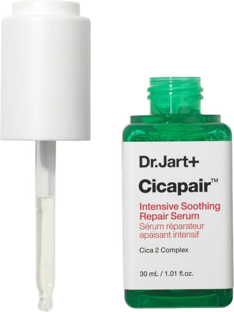 Интенсивная успокаивающая и восстановительная сыворотка - Dr. Jart Cicapair Intensive Soothing Repair Serum, 30 мл - фото N3