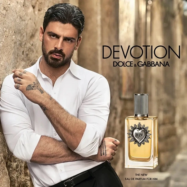 Парфюмированная вода мужская - Dolce & Gabbana Devotion Pour Homme, 50 мл - фото N3