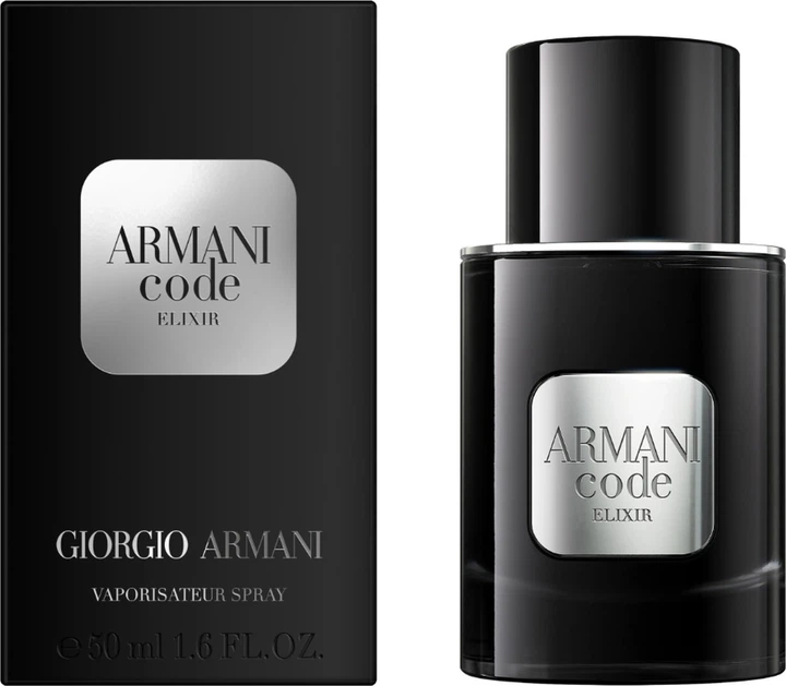 Парфуми для чоловіків - Giorgio Armani Code Elixir, 50 мл - фото N1