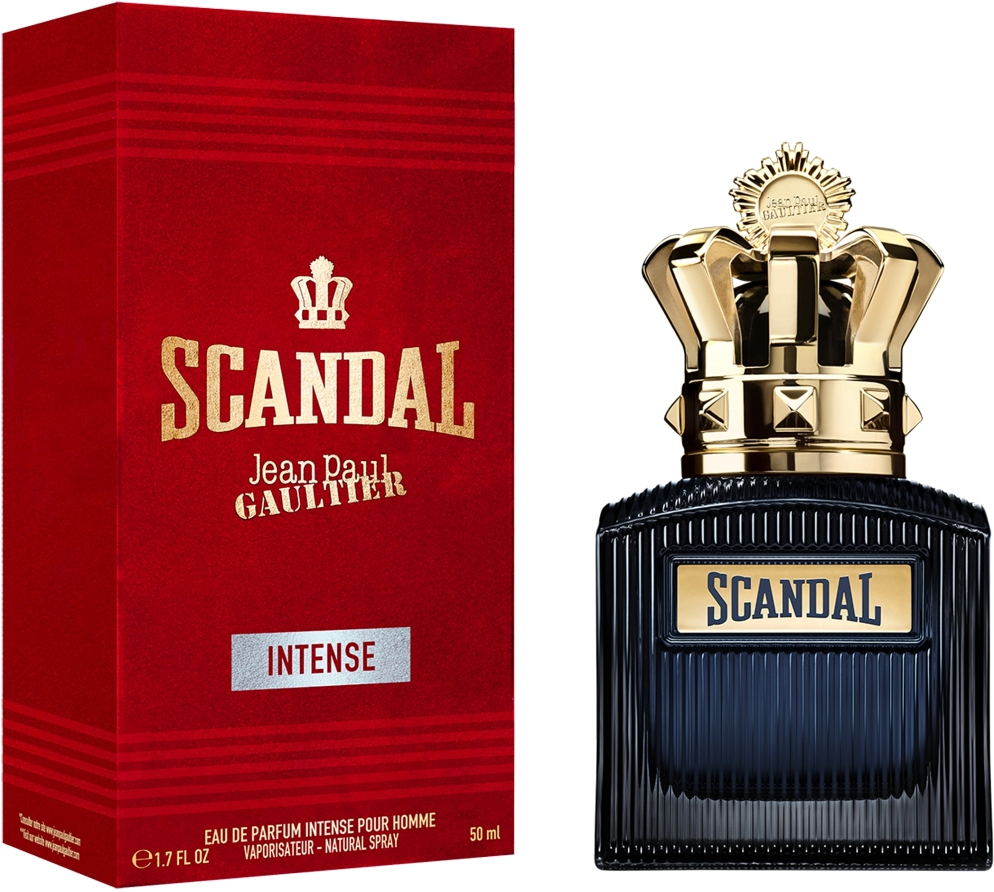 Парфумована вода для чоловіків - Jean Paul Gaultier Scandal Intense Pour Homme, 50 мл - фото N1