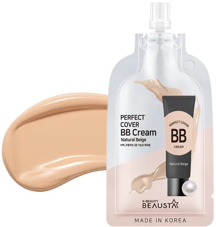 ВВ-крем для лица - BEAUSTA Perfect Natural BB Cream, 23 - Natural Beige, 10 мл - фото N3