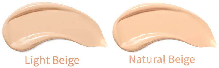 Свотчи бб-кремов BEAUSTA Perfect Natural BB Cream