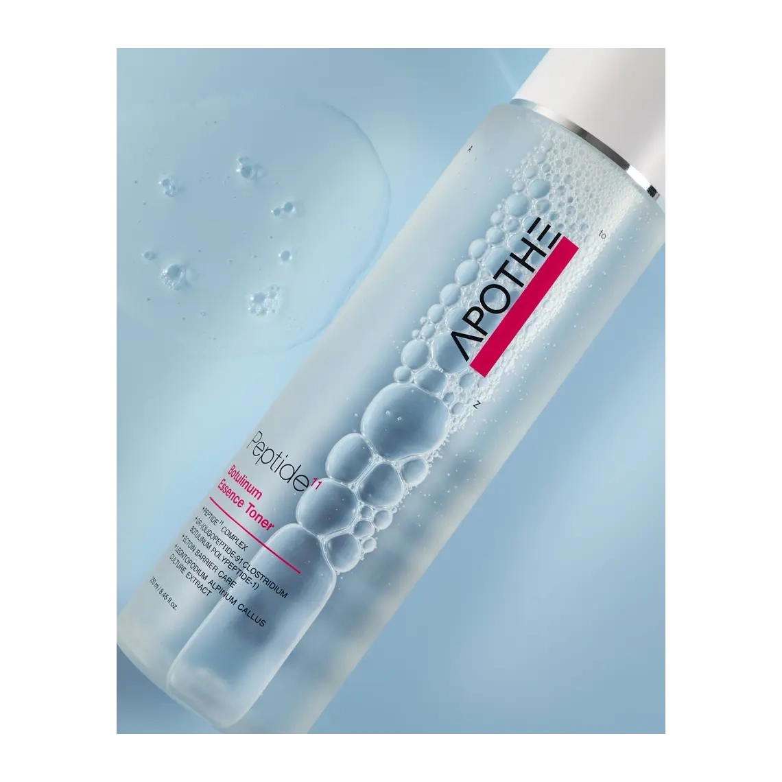Зволожуючий тонер-есенція для еластичності шкіри з пептидами - APOTHE Peptide 11 Botulinum Essence Toner, 2 мл ПРОБНИК - фото N4