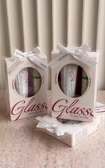 Набір продуктів для обличчя AXIS-Y Glass Skin Duo