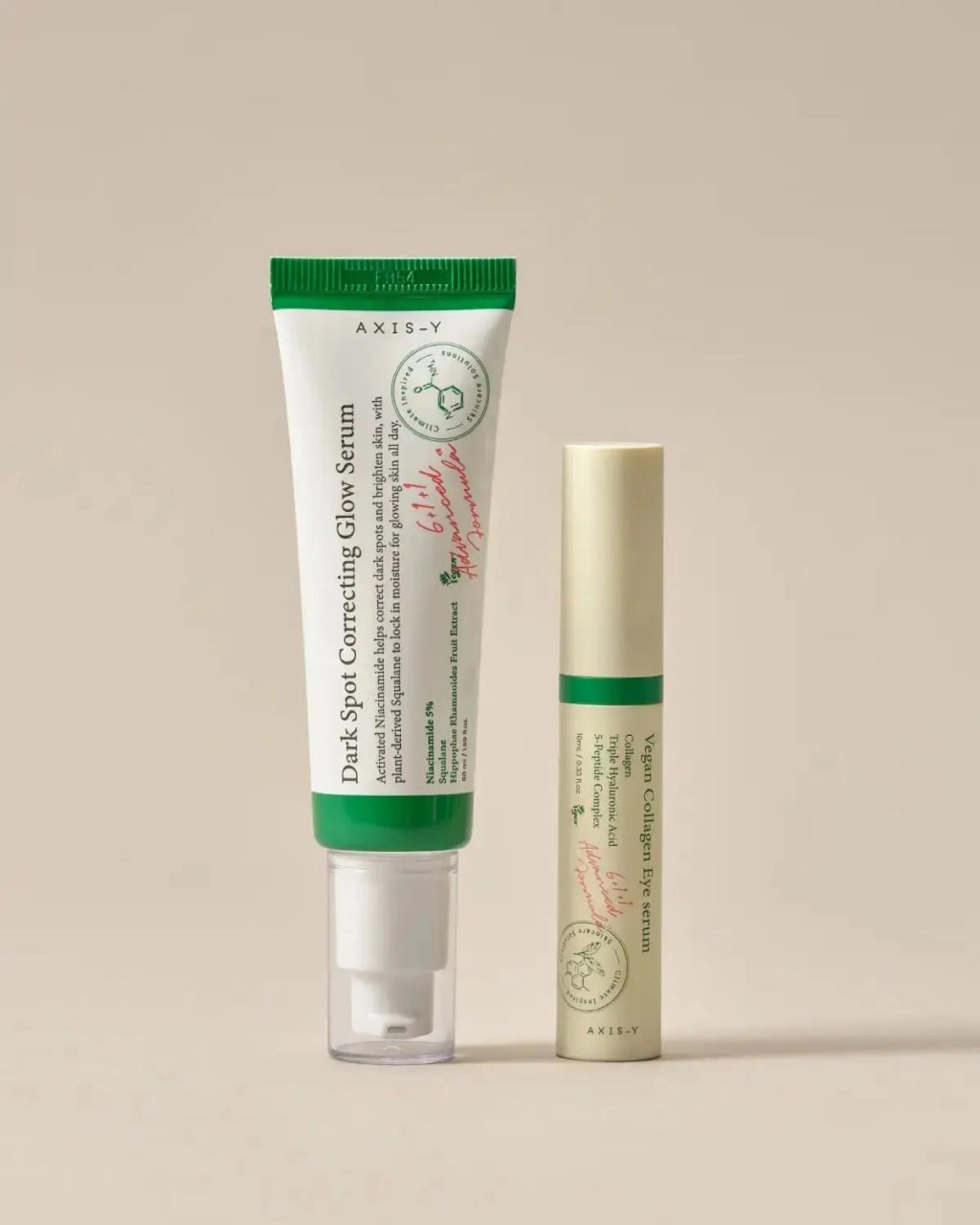 Набір засобів для обличчя - AXIS-Y Glass Skin Duo, (50 мл + 10 мл) - фото N2