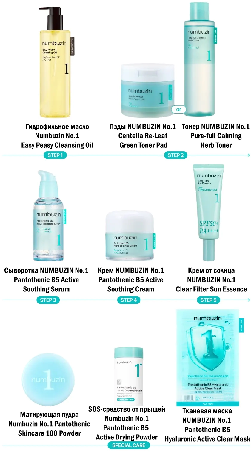 Вся серия NUMBUZIN No.1