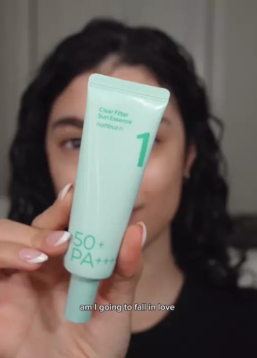 Сонцезахисна есенція NUMBUZIN No.1 Clear Filter Sun Essence SPF50+ PA++++