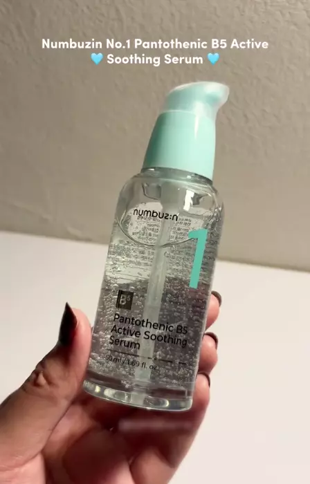 Текстура сироватки NUMBUZIN No.1 Pantothenic B5 Active Soothing Serum